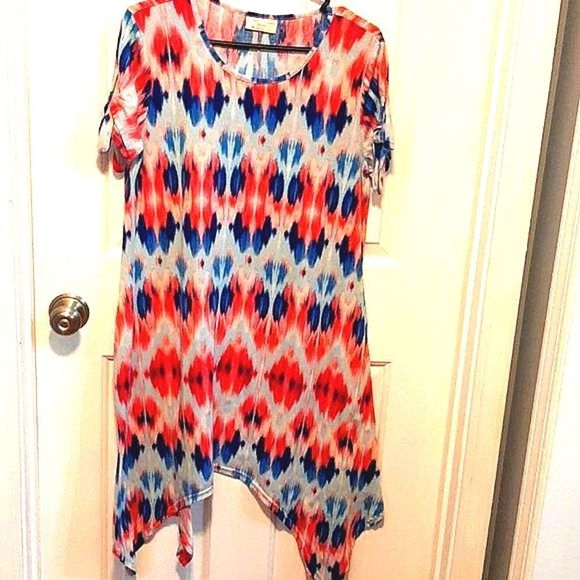 BOBBIE & BROOKS 95% POLYESTER AND 5% SPANDIX DRESS - Picture 3 of 11